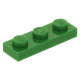 LEGO lapos elem 1x3, zöld (3623)